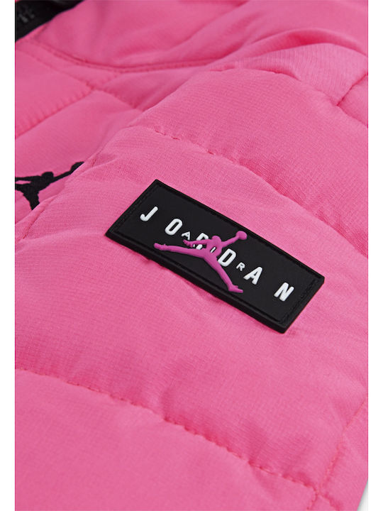 Kids' Sports Jacket with Hood Fuchsia