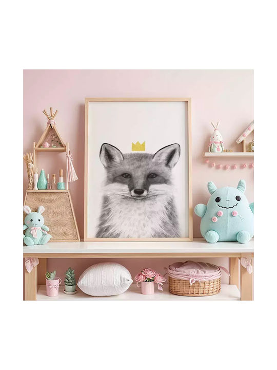 Queen Fox 30x40cm
