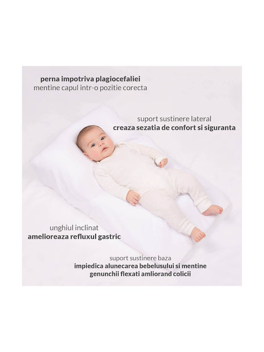 Kidizi Baby Reflux Wedge White 40x70cm