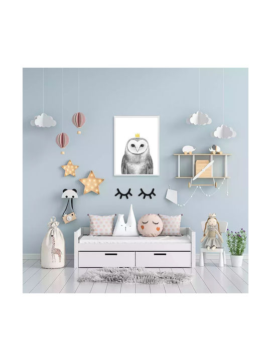 Детска Рамка Queen Owl с Бяла Рамка от Пластмаса 21x30бр