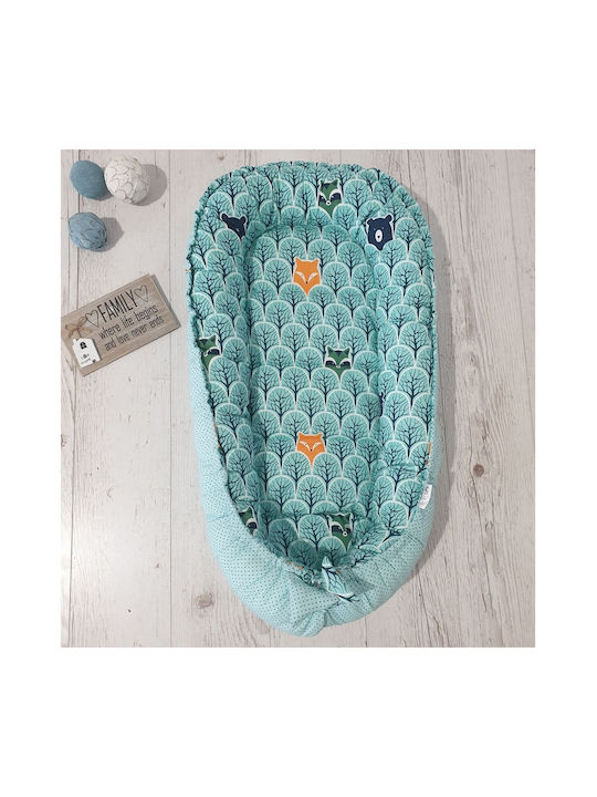 Kidizi Baby Nestkissen Mint 50x90cm