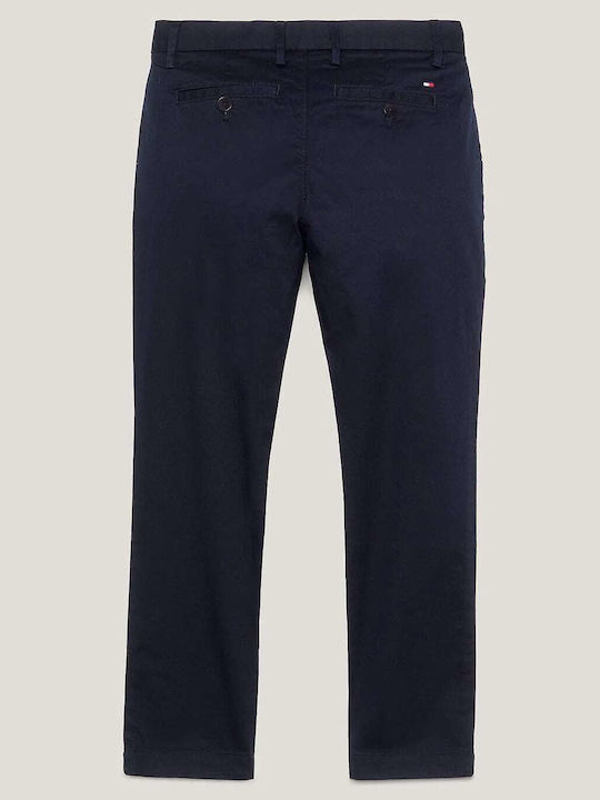 Παιδικό Παντελόνι Chino Υφασμάτινο Navy Μπλε