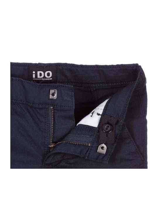 Kinder Schlaghose Jeans Marineblau