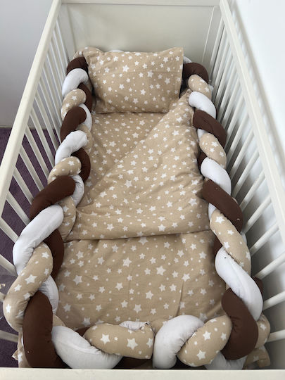 Bettumrandungen Geflochten Innerhalb Beige, White, Brown