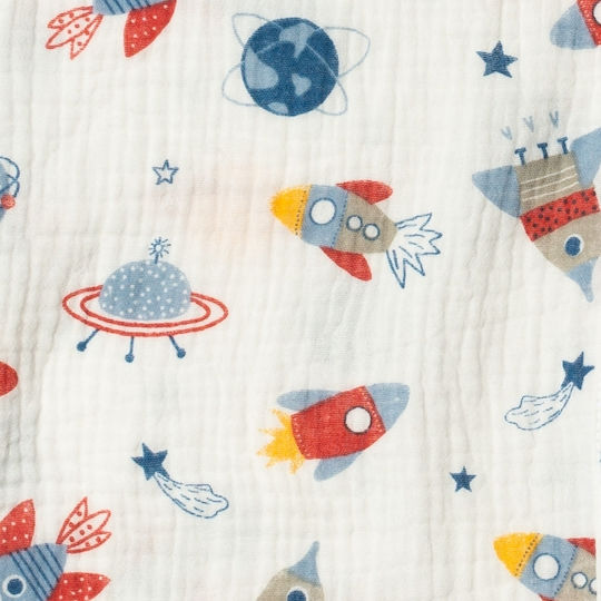 Kidizi Swaddle Blanket Blue 100x100cm. 2pcs