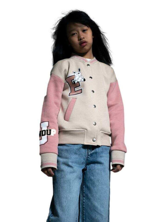 Kids Cardigan Cotton Beige