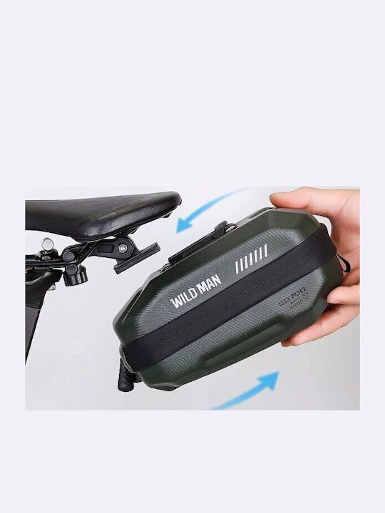 Wildman Gears Wildman Bicycle Saddle Bag Green GD700