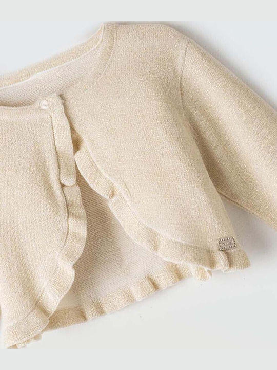 Kinderbolero Baumwolle GOLD