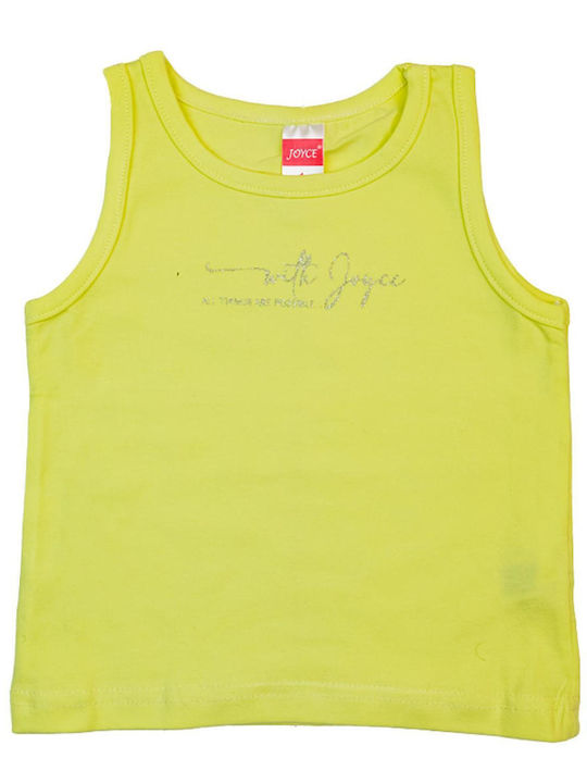 Σετ Παιδικές Μπλούζες Κίτρινες Tank Top