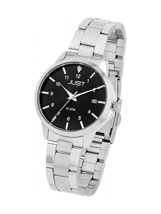 Just Watch Women's Watch with Silver Metal Bracelet