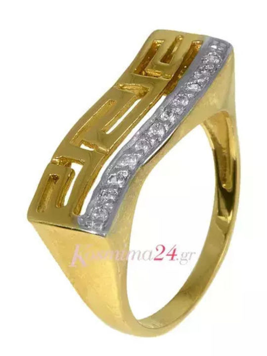 Damentagerring Gold 14K