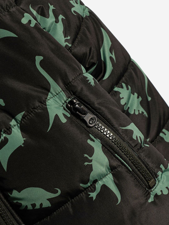 Kids' Casual Jacket with Hood Green