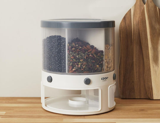 Cook Concept Pasta / Cereal Jar with Lid Transparent Glass 9000ml