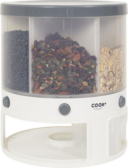 Cook Concept Pasta / Cereal Jar with Lid Transparent Glass 9000ml