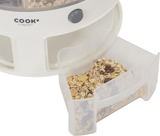 Cook Concept Pasta / Cereal Jar with Lid Transparent Glass 9000ml