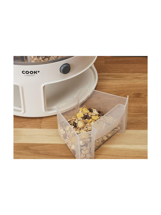 Cook Concept Vase Pasta / Cereals with Lid Glass Transparent 9000ml