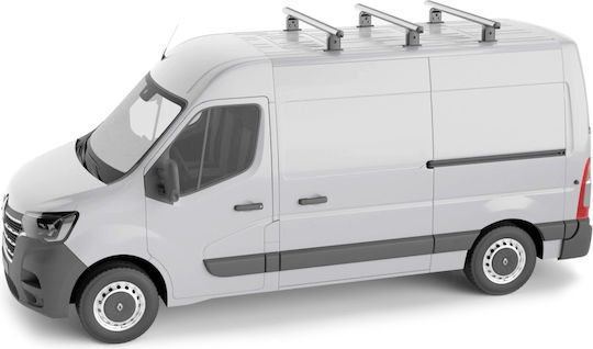 Menabo Bare de Acoperiș Aluminiu 140cm. pentru Opel Combo 2002-2011 (Set cu picioare)