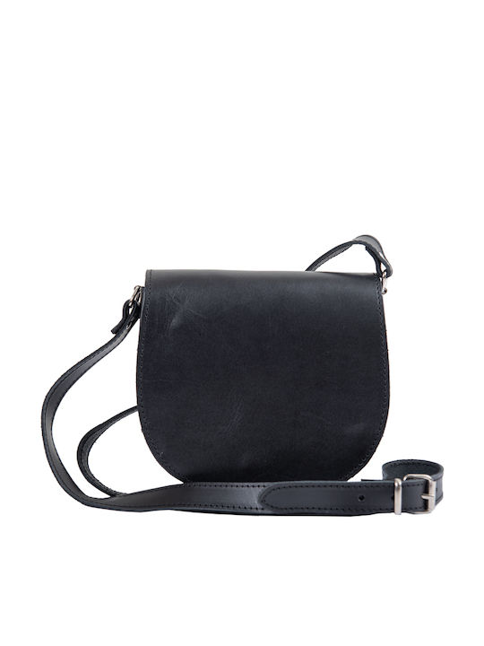 By -leather Leather Women's Bag Shoulder Black