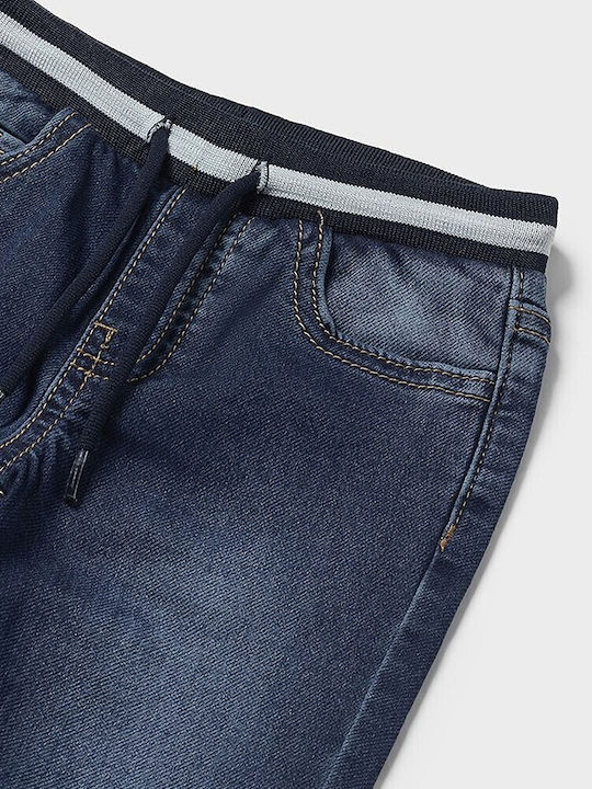 Mayoral Kids' Jeans Trousers Fit Navy Blue