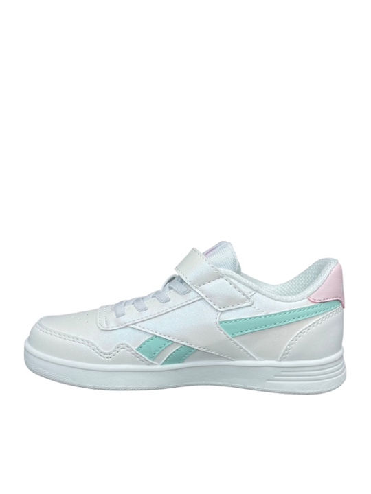 Kinder Sneaker mit Bügel- und Schleifenverschluss Weiß