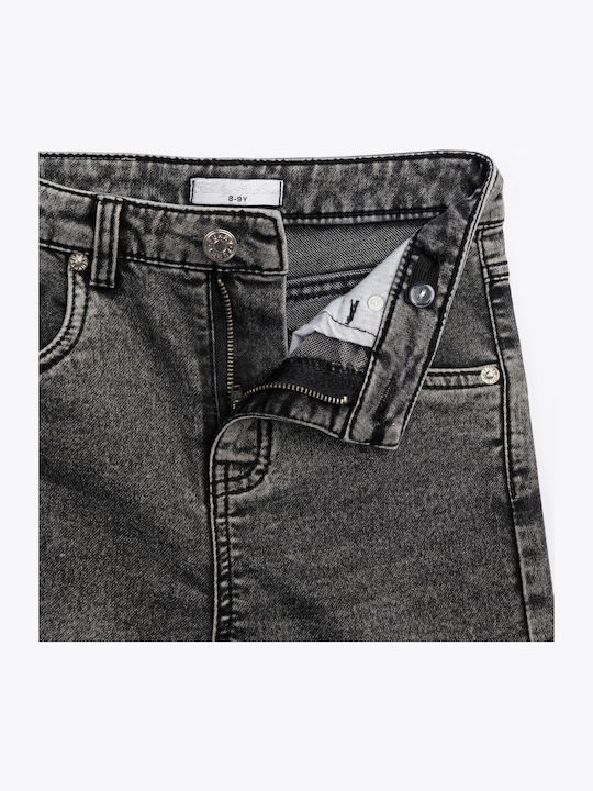 Kids' Denim Pants Black