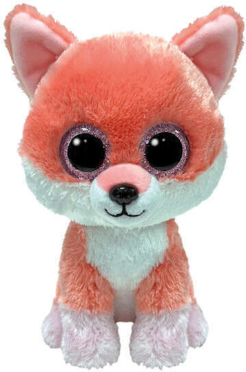 TY Plush Boos Fluffy Fox 15 cm 1607-37390