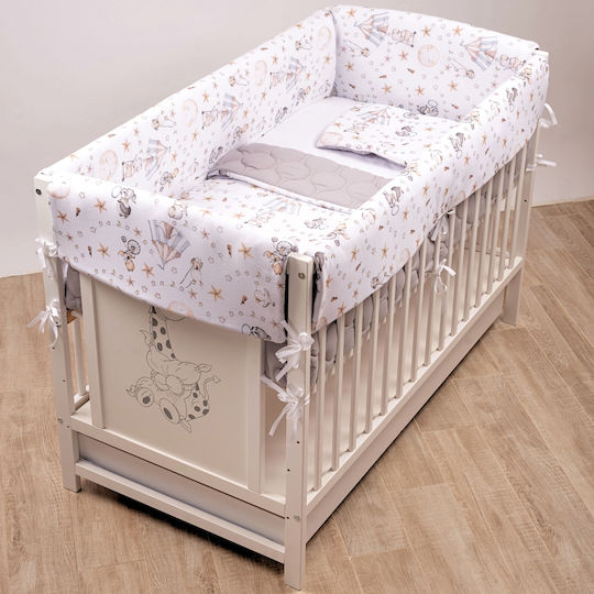Kidizi Baby Crib Bedding Set Gray