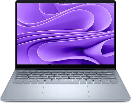 Dell 14 Plus 2in1 DB04250 14" FHD+ Touchscreen (Ultra 7-256V/16GB/1TB SSD/W11 Startseite) Eisblau (Internationales Englisch Tastatursprache)