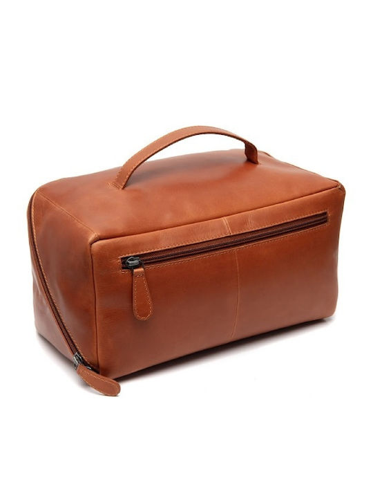 Leder-Kulturbeutel Chesterfield Brand C08.054231 Tabak Braun