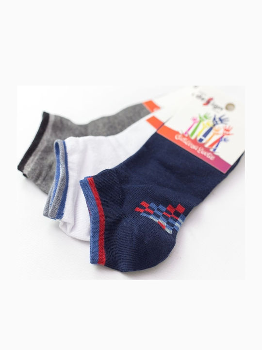 Design Socks Παιδικά Σοσόνια Πολύχρωμο 3 Ζευγάρια