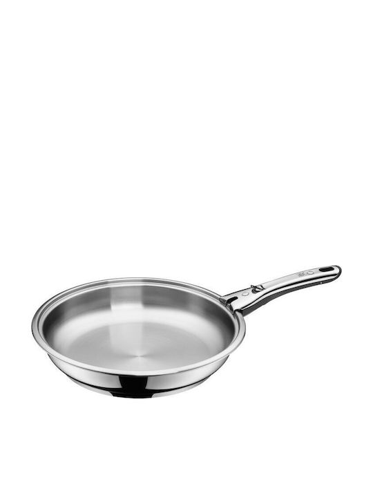 WMF Click&serve Edelstahlpfanne 28cm
