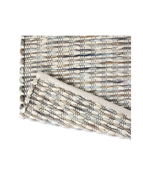 Brink & Campman Grain Lucrat manual Covor Rectangular Bej