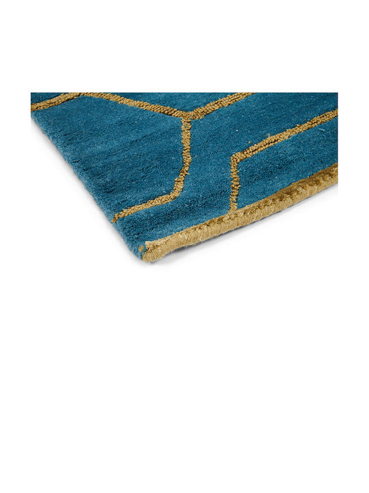 Wedgwood Arris 37307 Lucrat manual Covor Rectangular Teal