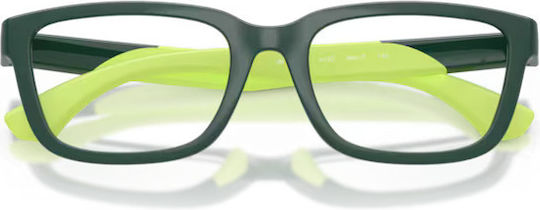 Burberry Jb2015u Kinder Acetat Brillengestelle mit Rezept Grün BE2015U 4130