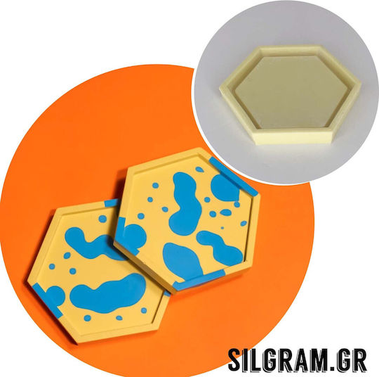 Polygoon Gieso Silikonform