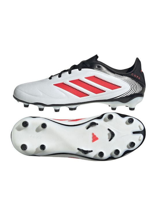 Copa Pure III League Kids Molded Soccer Shoes Cloud White / Lucid Red / Core Black