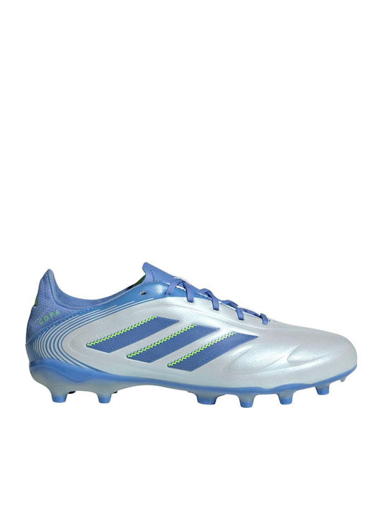 Copa Pure III League FG/MG Kids Soccer Cleats & Shoes Molded Halo Blue Blue Fusion Lucid Lemon