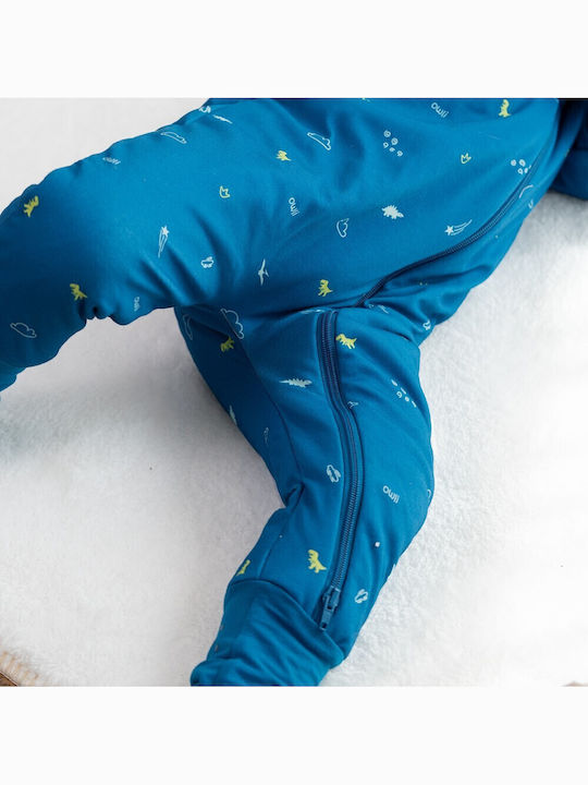Owli Herbstlich Schlafsack mit Füßen Sleeping Sack 1.5 Tog Dino