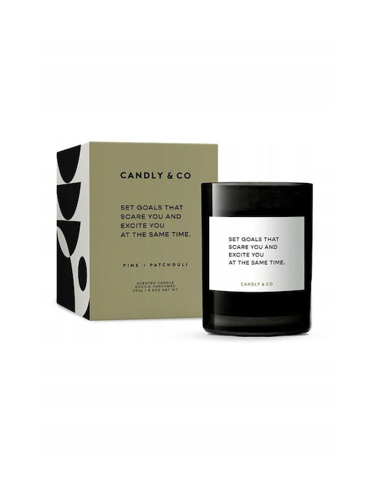 Candly & Co. Lumânare Aromatică Din Soia În Borcan Negru 250gr