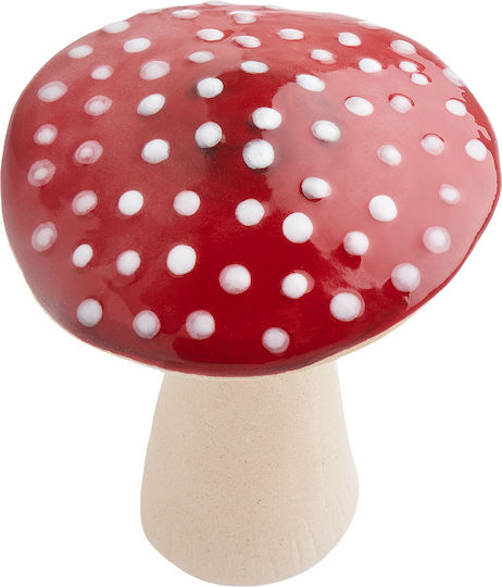 Enchanted Forest Decor Pentru Masă 'Ciupercă' Ceramică 10cm Roșu Diametru 7,5cm Înălțime 10cm Enchanted Forest Decor Pentru Masă 'Ciupercă' Ceramică 10cm Roșu Diametru 7,5cm Înălțime 10cm