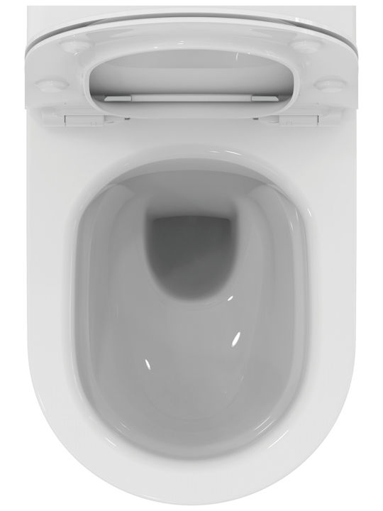 Ideal Standard Λεκάνη Κρεμαστή με Κάλυμμα Soft Close Λευκή