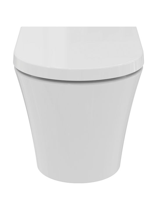 Ideal Standard Λεκάνη Κρεμαστή με Κάλυμμα Soft Close Λευκή Ideal Standard Λεκάνη Κρεμαστή με Κάλυμμα Soft Close Λευκή