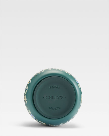 Chilly's Cup Series 2 Liberty Ποτήρι Θερμός Ανοξείδωτο BPA Free 340ml Summer Springs