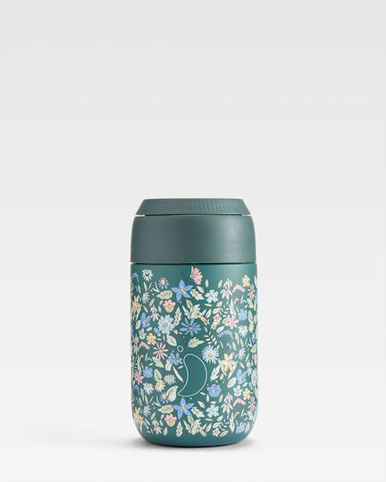 Chilly's Cup Series 2 Liberty Ποτήρι Θερμός Ανοξείδωτο BPA Free 340ml Summer Springs