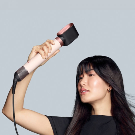 Dyson Hs09 Airwrap Co-anda2x Straight + Wavy Electric Hair Brush with Air for Hair Straightening and Curls 1700W Pink / Rose Gold
