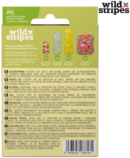 Wild Stripes Kids Jungle Vibe Plasters 20pcs