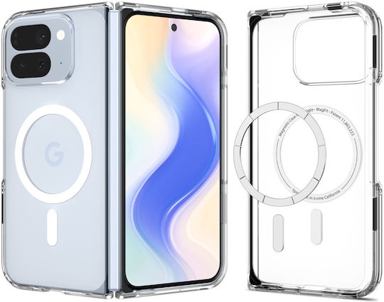 Spigen Ultra Hybrid Magsafe Umschlag Rückseite Kunststoff / Silikon 2mm Clear White (Google Pixel 10 Pro Fold)