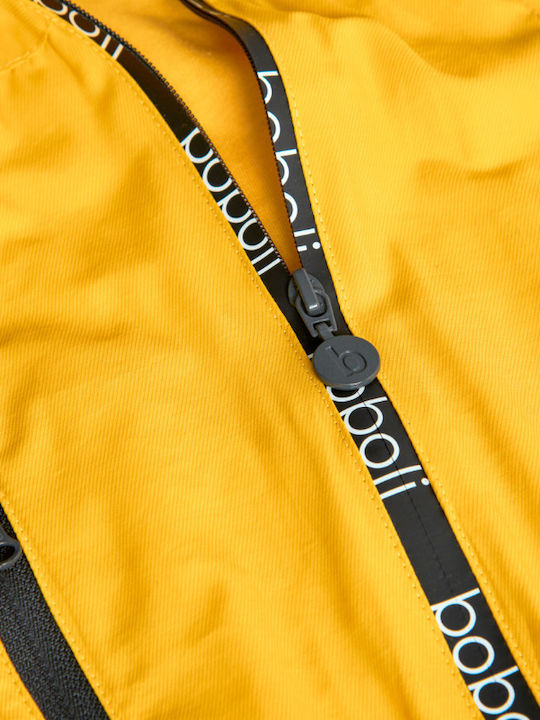 Kids' Casual Jacket with Hood Yellow