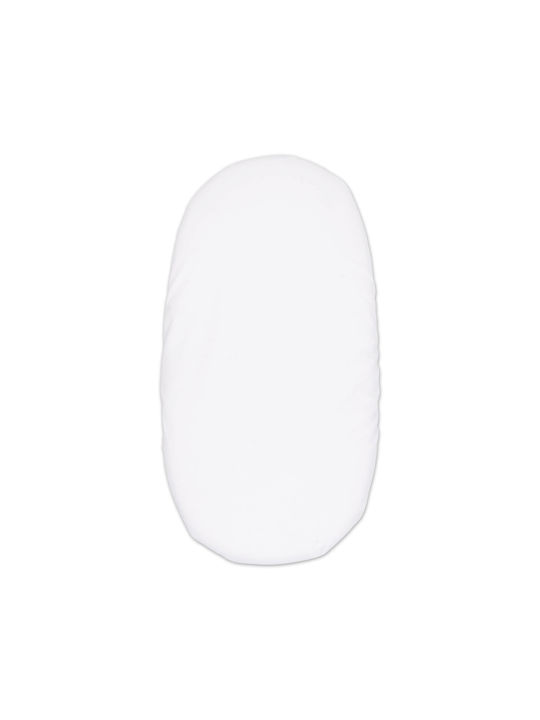 Kidizi Seturi de cearșafuri pentru bebeluși Pentru Patut Bumbac cu Cauciuc Albe 45x85buc 2buc