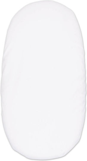 Kidizi Baby Sheets Set Crib Cotton Fitted White 45x85cm 2pcs